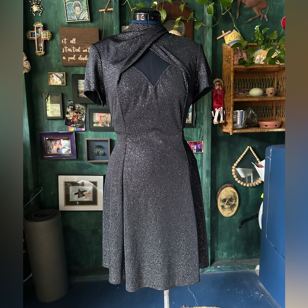 Vintage 70s 80s Disco Dress by SL Fashions